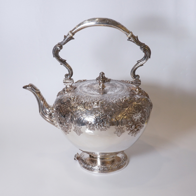 スコットランド 1861年 シルバー ティーケトル ECJPTD0045