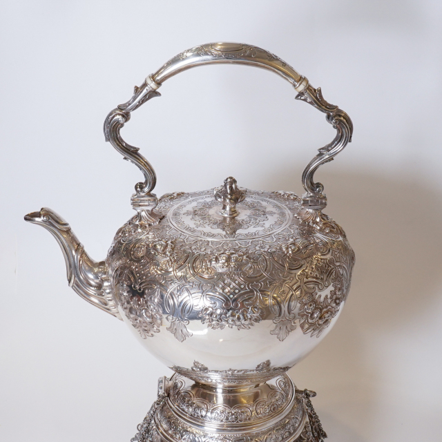 スコットランド 1861年 シルバー ティーケトル ECJPTD0045