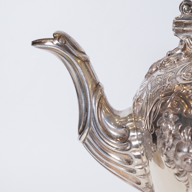 スコットランド 1861年 シルバー ティーケトル ECJPTD0045