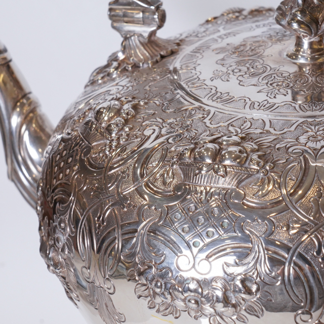 スコットランド 1861年 シルバー ティーケトル ECJPTD0045