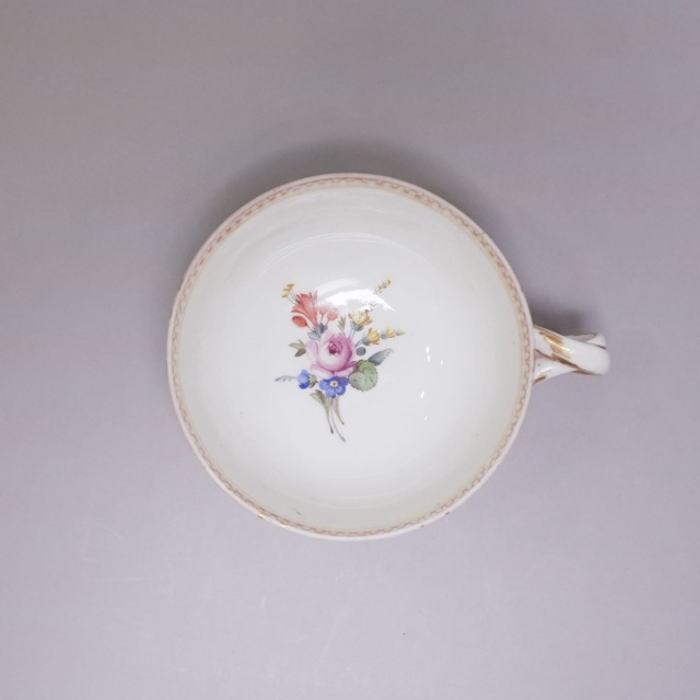 ドイツ 1880年代 磁器 MEISSEN マイセン 人物紋カップ＆ソーサ? ECJPTD0046