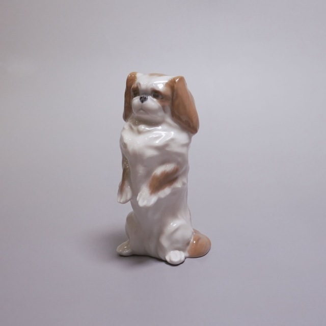 デンマーク 1960年代 磁器 Royal Copenhagen ロイヤル コペンハーゲン 犬オブジェ ECJPTD0047