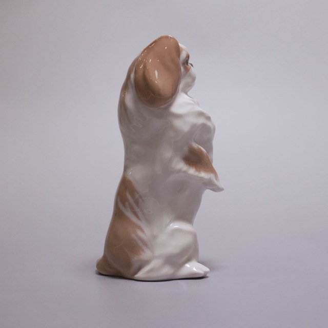 デンマーク 1960年代 磁器 Royal Copenhagen ロイヤル コペンハーゲン 犬オブジェ ECJPTD0047