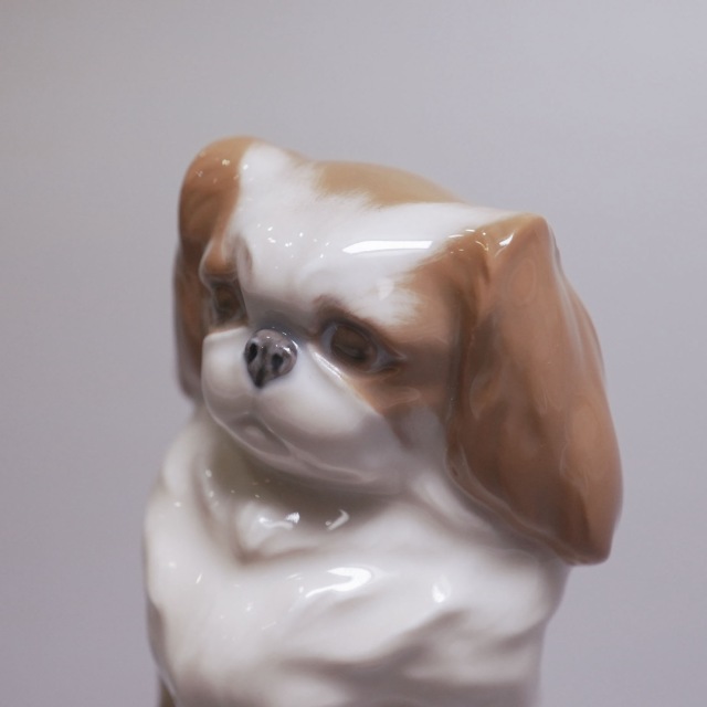 デンマーク 1960年代 磁器 Royal Copenhagen ロイヤル コペンハーゲン 犬オブジェ ECJPTD0047