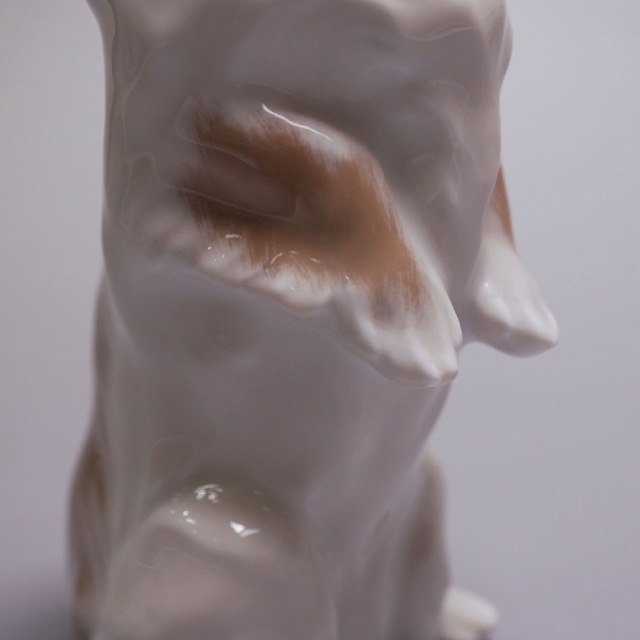 デンマーク 1960年代 磁器 Royal Copenhagen ロイヤル コペンハーゲン 犬オブジェ ECJPTD0047