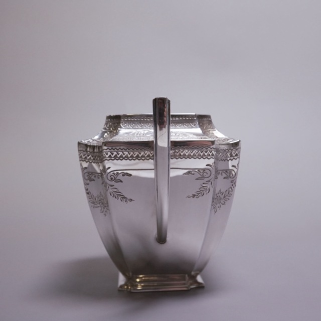 イギリス 1880年代 シルバー ティーサービス4点 ECJPTD0055