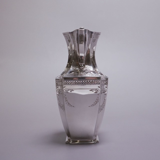 イギリス 1880年代 シルバー ティーサービス4点 ECJPTD0055