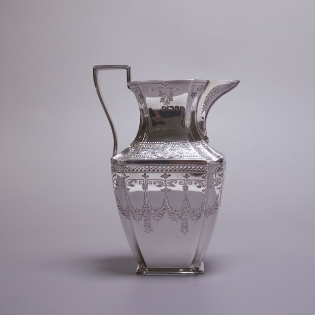 イギリス 1880年代 シルバー ティーサービス4点 ECJPTD0055