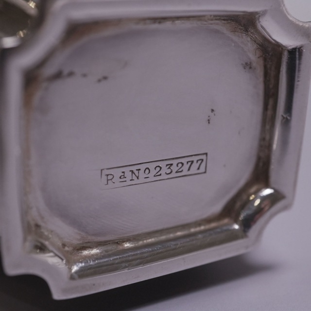 イギリス 1880年代 シルバー ティーサービス4点 ECJPTD0055