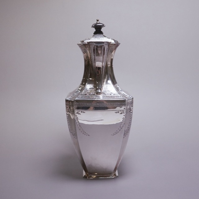 イギリス 1880年代 シルバー ティーサービス4点 ECJPTD0055