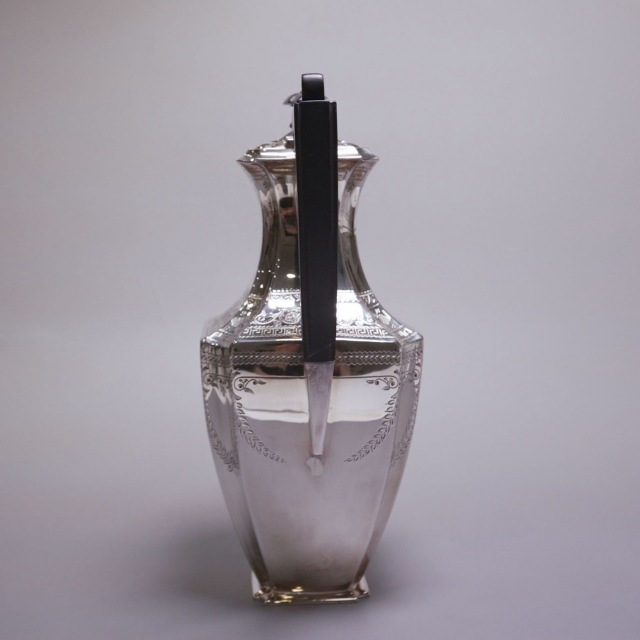 イギリス 1880年代 シルバー ティーサービス4点 ECJPTD0055