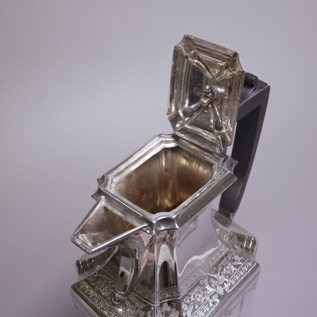 イギリス 1880年代 シルバー ティーサービス4点 ECJPTD0055