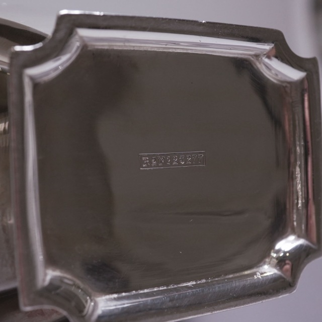 イギリス 1880年代 シルバー ティーサービス4点 ECJPTD0055