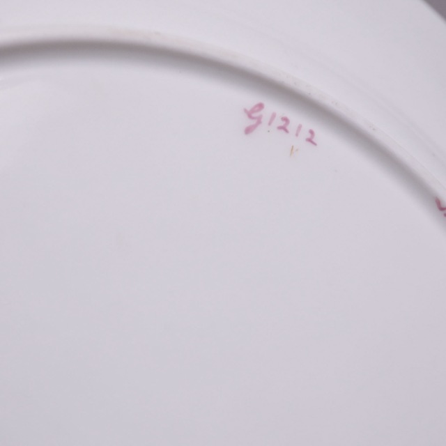 イギリス 1850年代 磁器 Minton ミントン 花紋プレート ECJPTD0057