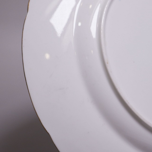 イギリス 1850年代 磁器 Minton ミントン 花紋プレート ECJPTD0057