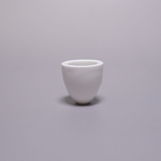 ドイツ 1880年代 磁器 MEISSEN マイセン スミレ紋インク壺 ECJPTD0059