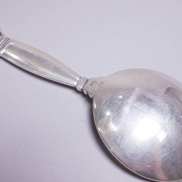 デンマーク 1910年代 シルバー Georg Jensen ジョージ ジェンセン ティーキャディスプーン ECJPTD0062
