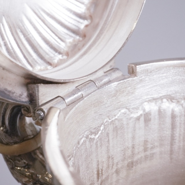 フランス 1880年代 シルバー 純銀製フランスコーヒーポット ECJPTD0074