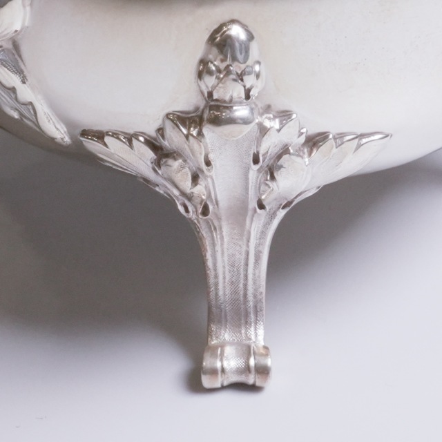 フランス 1880年代 シルバー 純銀製フランスコーヒーポット ECJPTD0074