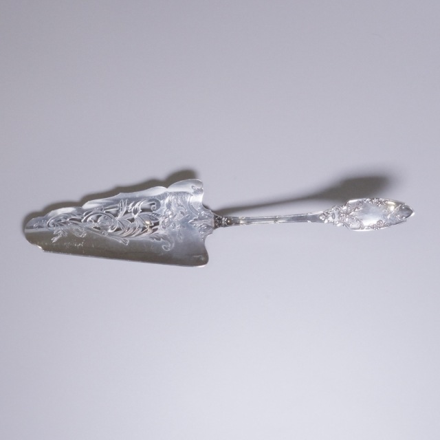 フランス 1800年代 シルバー 純銀製ケーキサーバー