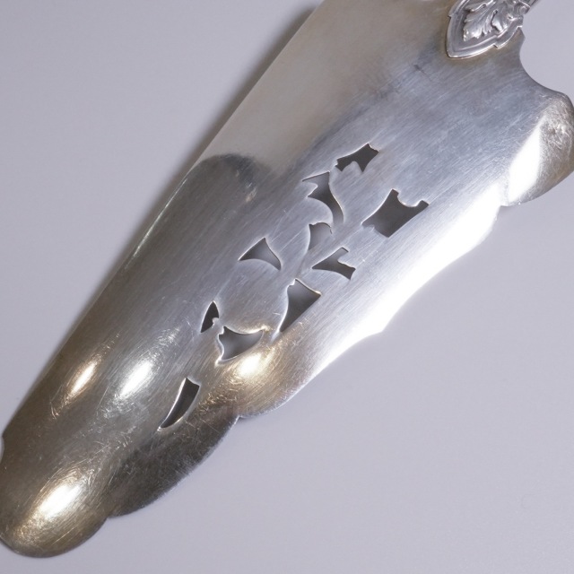 フランス 1800年代 シルバー 純銀製ケーキサーバー ECJPTD0078