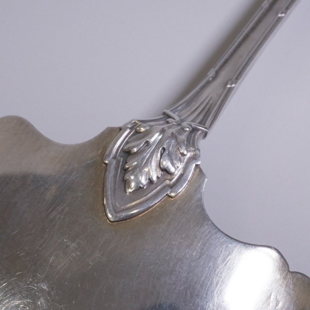 フランス 1800年代 シルバー 純銀製ケーキサーバー ECJPTD0078