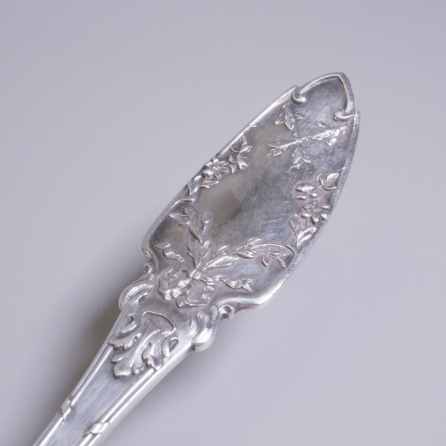 フランス 1800年代 シルバー 純銀製ケーキサーバー ECJPTD0078