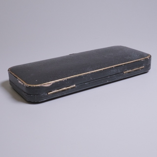 イギリス 1900年代 シルバー 純銀製バターナイフ2本セット（箱入） ECJPTD0080