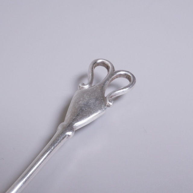 イギリス 1900年代 シルバー 純銀製バターナイフ2本セット（箱入） ECJPTD0080