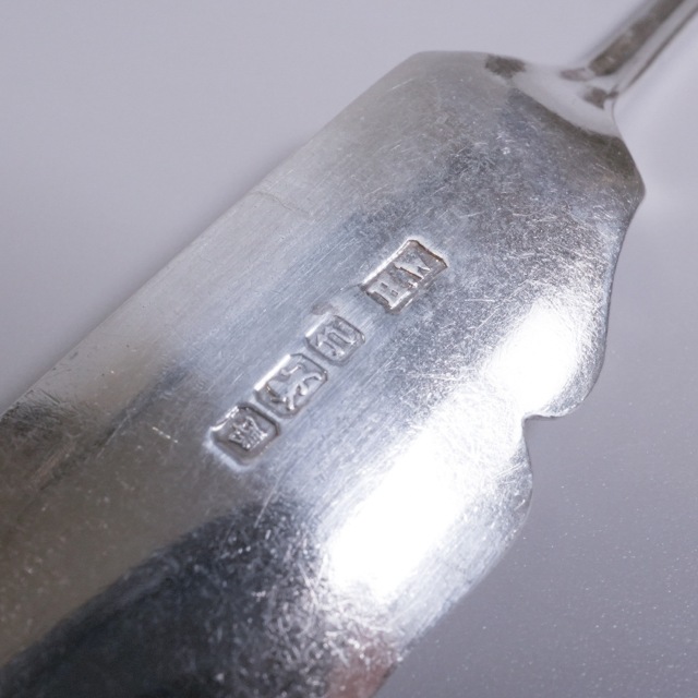 イギリス 1900年代 シルバー 純銀製バターナイフ2本セット（箱入） ECJPTD0080