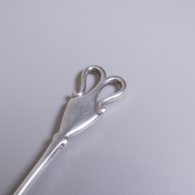 イギリス 1900年代 シルバー 純銀製バターナイフ2本セット（箱入） ECJPTD0080