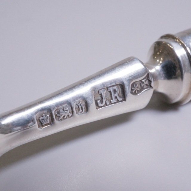 イギリス 1890年代 シルバー 純銀製白蝶貝デザートセット ECJPTD0082