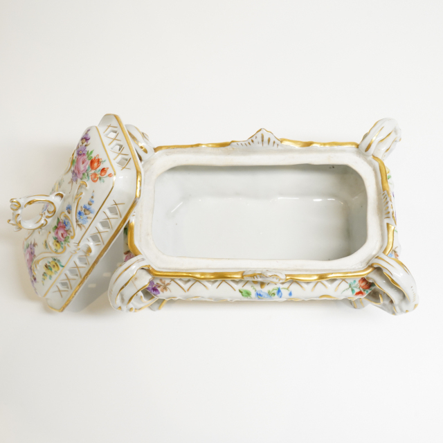 ドイツ 1782年 磁器 ドレスデン トリンケット ドイツ 1782年 磁器 ドレスデン トリンケット