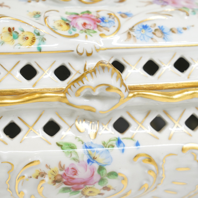 ドイツ 1782年 磁器 ドレスデン トリンケット