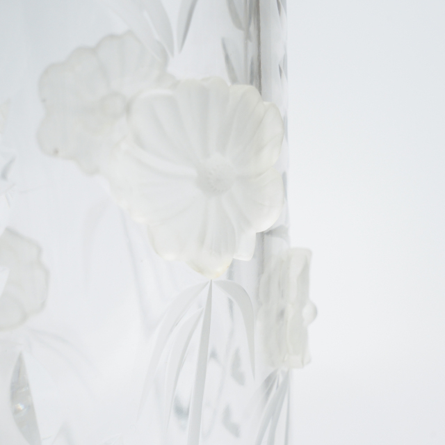 フランス 1970年代 ガラス フラワーベース ECJPTS0027