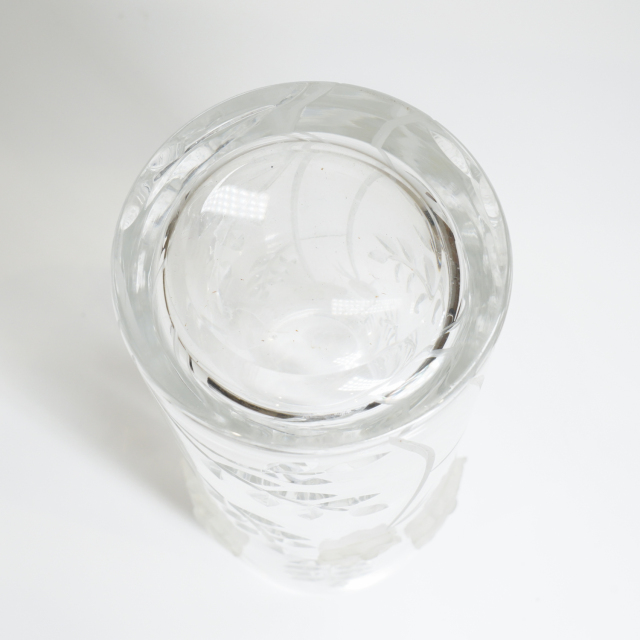 フランス 1970年代 ガラス フラワーベース ECJPTS0027