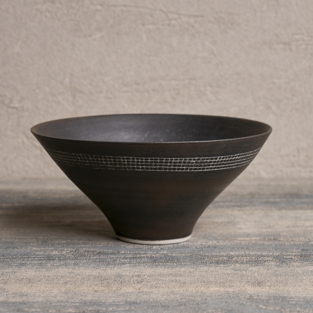 イギリス 陶器 Lucie Rie ブロンズ飯碗 ECJPYT0034