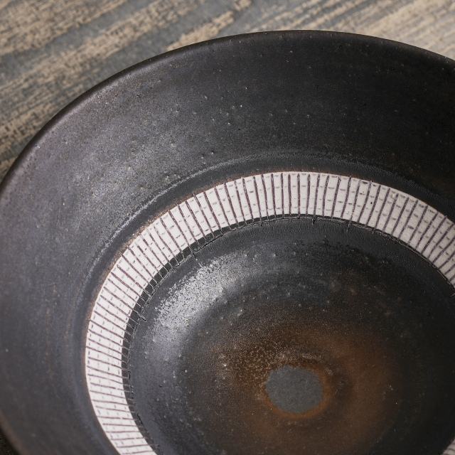 イギリス 陶器 Lucie Rie ブロンズ飯碗 ECJPYT0034