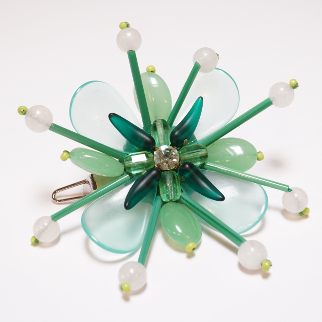 イタリア 新品 ガラス 真鍮 rada ラダ Daniela Ravaioni ダニエラ ラヴァイオーニ バレッタ ECRD0003