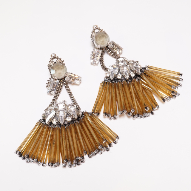 イタリア 新品 真鍮 ガラス レジン rada ラダ Daniela Ravaioni ダニエラ ラヴァイオーニ イヤリング ECRD0040