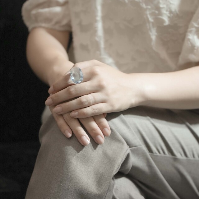 イタリア 新品 レジン rada ラダ Daniela Ravaioni ダニエラ ラヴァイオーニ リング ECRD0061