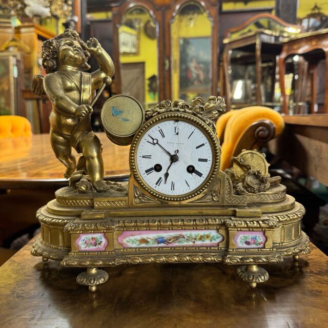 フランス 真鍮 時計 ECUKBW0004