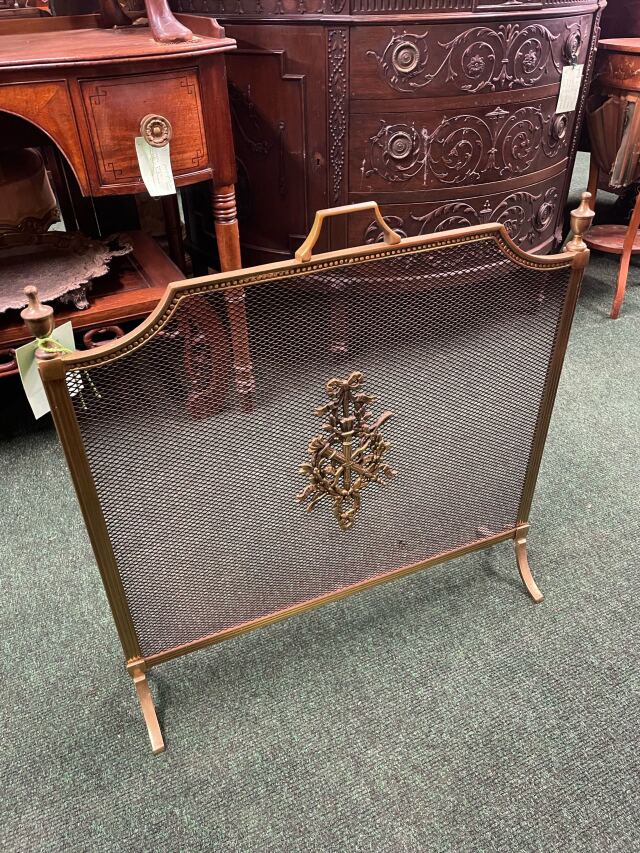 イギリス 1910年代 真鍮 ファイアガード ECUKBW0014