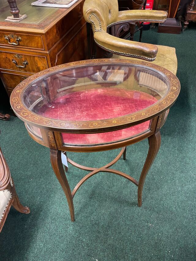 イギリス 1900年代 マホガニー ジュエリーケース ECUKBW0016