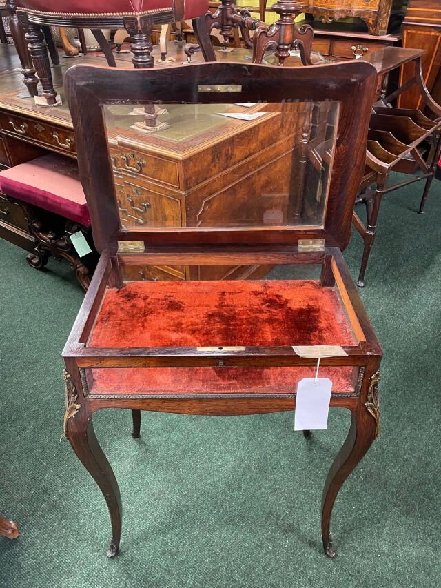 フランス 1910年代 ローズウッド ジュエリーケース