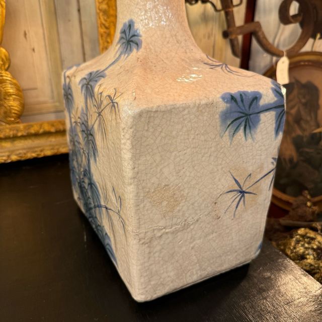 イタリア 1930年代 セラミック ファブリック テーブルランプ