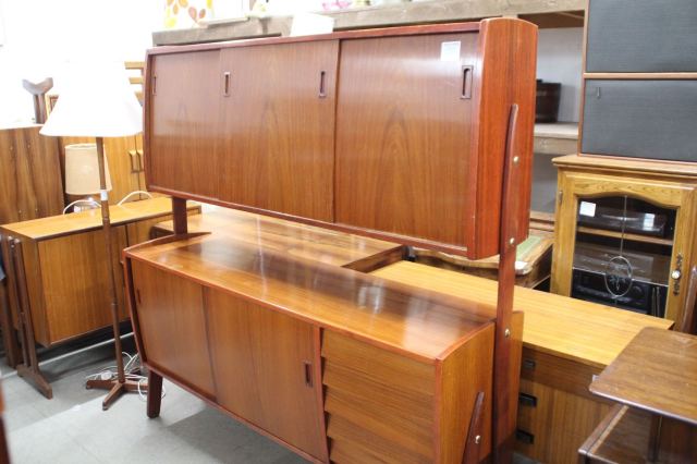 1990年代 チーク ローズウッド サイドボード