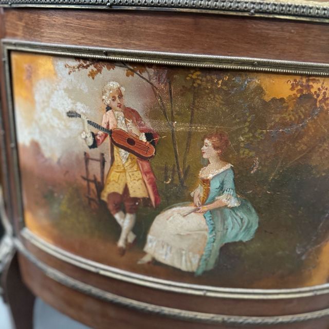 イギリス 1930年代 マホガニー ガラスキャビネット