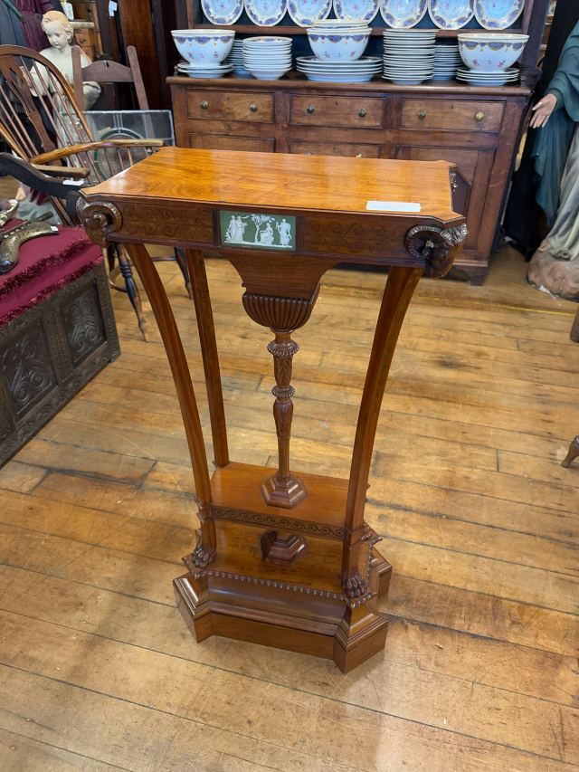 イギリス 1890年代 サテンウッド オケージョナルテーブル