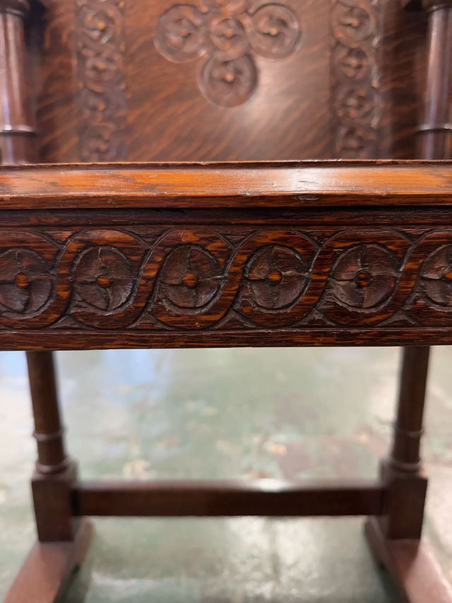 イギリス 1920年代 オーク モンクスチェア